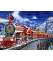Puzzle da 200 Pezzi Babbo Natale Sta Arrivando in Citta