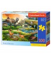Puzzle da 100 Pezzi - Il Mondo dei Dinosauri