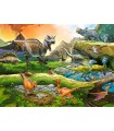 Puzzle da 100 Pezzi - Il Mondo dei Dinosauri