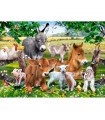 Puzzle da 100 Pezzi Nella Fattoria