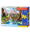 Puzzle da 70 Pezzi - Animali della Foresta
