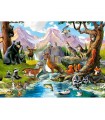 Puzzle da 70 Pezzi - Animali della Foresta
