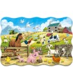 Puzzle da 20 Pezzi Maxi Sagomato - Animali della Fattoria