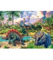 Puzzle da 120 Pezzi Vulcani dei Dinosauri