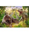 Puzzle da 180 Pezzi - Battaglia dei Dinosauri