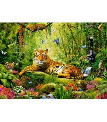 Puzzle da 260 Pezzi - Sua Maestà, La Tigre