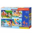 4 Puzzle in 1 - Bellissime Fiabe
