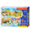 4 Puzzle in 1 Sagomato - Quattro Stagioni