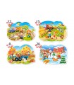 4 Puzzle in 1 Sagomato - Quattro Stagioni