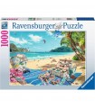 Puzzle da 1000 Pezzi La Collezione di Conchiglie