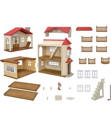 Casa di Campagna con Tetto Rosso