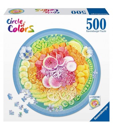 Puzzle da 500 Pezzi - Circle of Colors: Poke Bowl