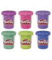 Play-Doh - 6 Vasetti Brillanti