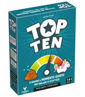 Top Ten - Gioco Cooperativo per Serate Indimenticabili | 4-9 Giocatori, 500 Temi Divertenti, Durata 30 Minuti, 14+ Anni