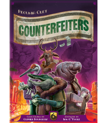 Counterfeiters - Gioco da Tavolo di Piazzamento Lavoratori | Diventa il Re della Contraffazione a Miami (2-4 Giocatori)