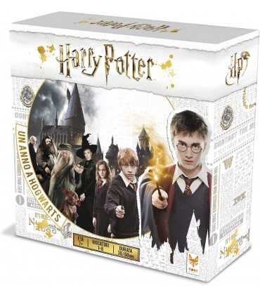 Harry Potter - Un Anno a Hogwarts | Gioco da Tavolo Avventura per 1-8 Giocatori, Missioni Magiche e Quidditch