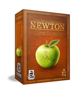 Newton - Nuova Edizione | Gioco di Strategia Multilingua con Espansione Great Discoveries | 1-4 Giocatori, 90 Minuti