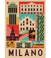 Puzzle da 1000 Pezzi - Style in the City: Milano