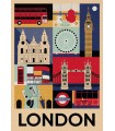 Puzzle da 1000 Pezzi - Style in the City: London