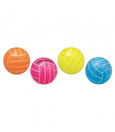 PALLA GIOCO 15 CM 80 GR. PVC 4 COLORI ASS.