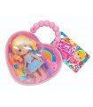 SOFY MINIDOLL IN BORSETTA CUORICINO DISPLAY 12 PZ