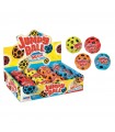 PALLINE RIMBALZINE 6,8 CM 4 ASS. DISPLAY 12 PZ