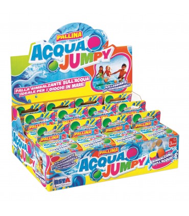 PALLINA RIMBALZANTE ACQUA JUMPY 6 COLORI ASS.