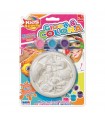 SET GIOCA E COLORA FORMELLA IN GESSO BLISTER IN DISPLAY 6 PZ