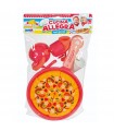 SET CUCINA E PIZZA STACCA ATTACCA CON PADELLA IN DISPLAY 6 PZ