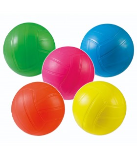 PALLA VOLLEY 14 CM 80 GR. 5 COLORI GONFIA