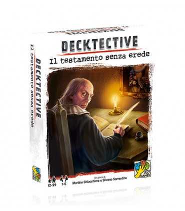 Decktective - Il Testamento Senza Erede: Gioco di Deduzione Cooperativa 1-6 Giocatori, 60 Minuti di Mistero Ambientato nel 1698