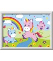 CreArt Serie E Classic - Unicorni con Arcobaleno