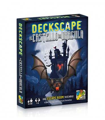 Deckscape - Il Castello di Dracula: Gioco di Investigazione Cooperativo per 1-6 Giocatori, Avventura di Deduzione e Suspense!