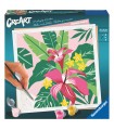CreArt Serie Trend quadrati - Tropical Plants