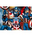 Puzzle da 100 Pezzi XXL - Captain America