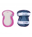 Set di Protezione Globber Junior: XXS (-25Kg) - Rosa