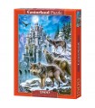 Puzzle da 1500 Pezzi - Lupi e Castello