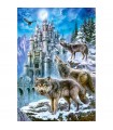 Puzzle da 1500 Pezzi - Lupi e Castello