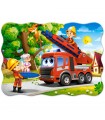 Puzzle da 30 Pezzi - Vigili del Fuoco in Soccorso