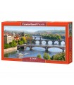 Puzzle da 4000 Pezzi - Ponti sulla Moldava a Praga