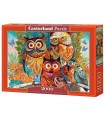 Puzzle da 2000 Pezzi Gufi