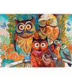 Puzzle da 2000 Pezzi Gufi
