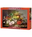 Puzzle da 2000 Pezzi - Natura Morta con Fiori e Cesto di Frutta