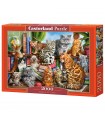 Puzzle da 2000 Pezzi Casa dei Gatti