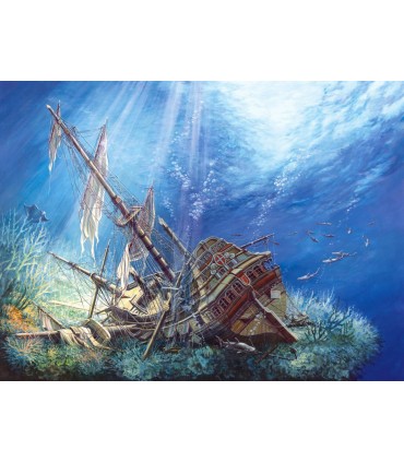 Puzzle da 2000 Pezzi Galeone Affondato