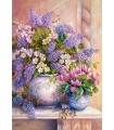 Puzzle da 1500 Pezzi Fiori Lilla