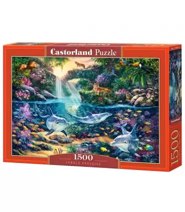 Puzzle da 1500 Pezzi - Paradiso nella Giungla
