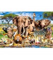 Puzzle da 1500 Pezzi Animali della Savana