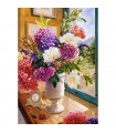Puzzle da 1000 Pezzi Natura Morta con Ortensie