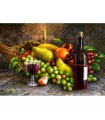 Puzzle da 1000 Pezzi - Frutta e Vino